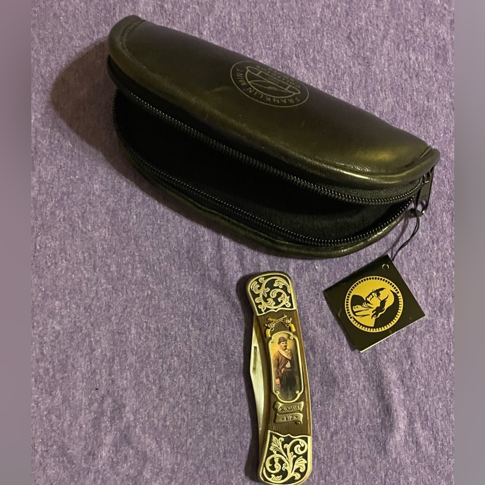 Franklin Mint Sundance Kid pocket with Case